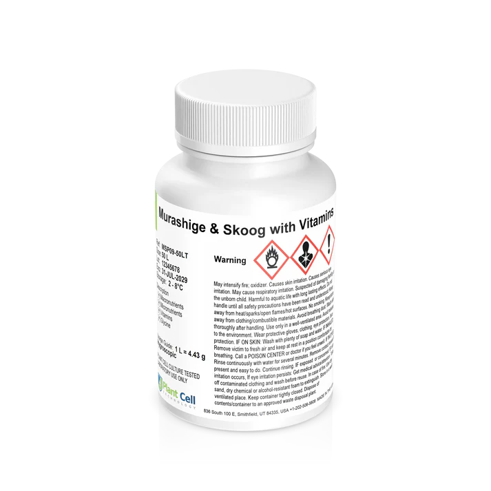 Murashige & Skoog (MS) Basal Medium w/ Vitamins
